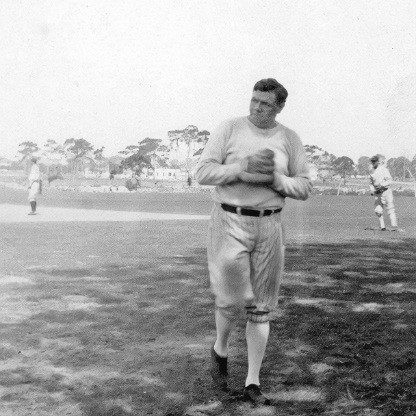 Babe ruth at cresecent lake park