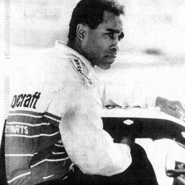 Willy T Ribbs at the Grand Prix 1985