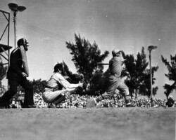Baseball game at Waterfront Park. c. 1945.