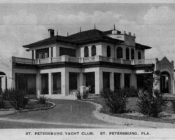St. Petersburg Yacht Club. c. 1920 St. Petersburg Yacht Club. c. 1920