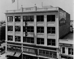 Kress Building, on the northeastern corner of 5th St and Central Ave. c. 1929 Kress Building, on the northeastern corner of 5th St and Central Ave. c. 1929