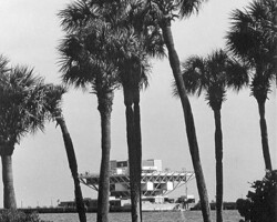 Opening of the new Inverted Pyramid pier. c. 1973