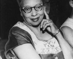 Fannye Ayer Ponder, a social studies teacher at Gibbs High School. Ponder founded the Non-Pariel Club, the City Federation of Colored Women's Clubs, and the St. Petersburg Metropoliton Council of Negro Women.